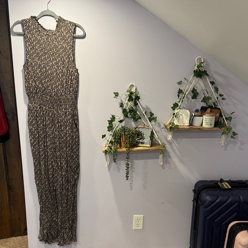 Floral Patterned Jumpsuit